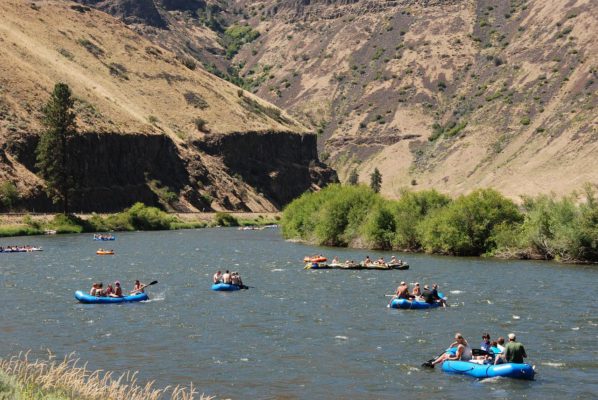 River rafting in Yakima, Washington