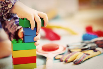 children’s building blocks are among best things to buy at yard sales